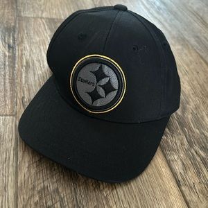 NFL Youth Steelers Hat Black